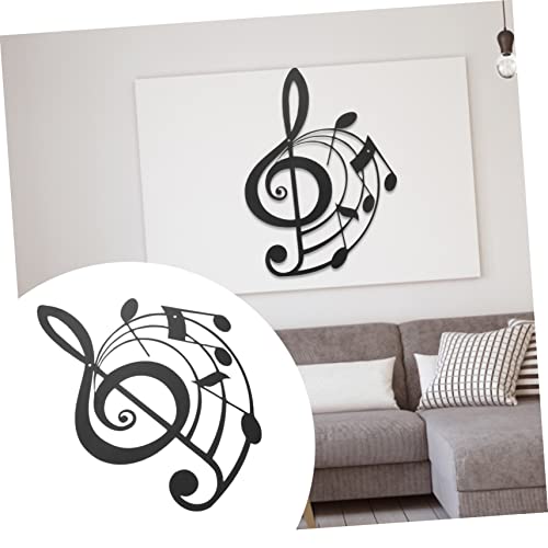 NOLITOY Music Note Metal Wall Decor #TOP25