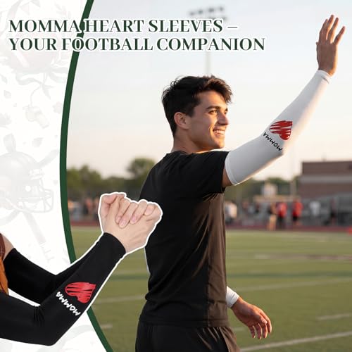Image of Unittype 2 Pairs Momma Arm Sleeve for Youth Baseball Compression Arm Sleeve
