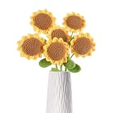 Materiale: boccioli di fiori e foglie sono realizzati in filato di cotone, gli steli sono realizzati in filo di ferro ricoperto di filato di cotone