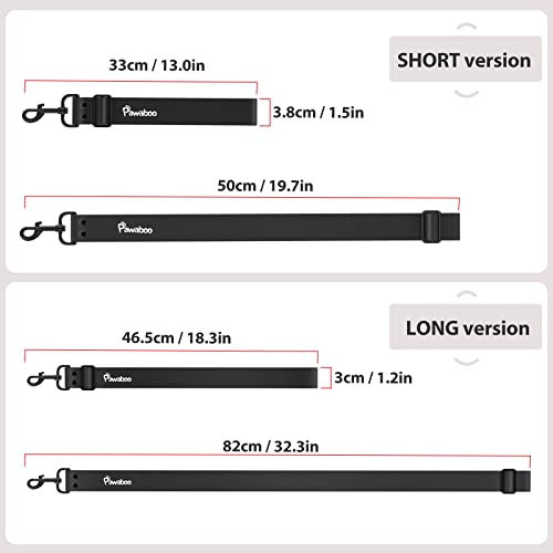 Pawaboo Cinto de segurança universal para animais de estimação, à prova de mastigação para carro com