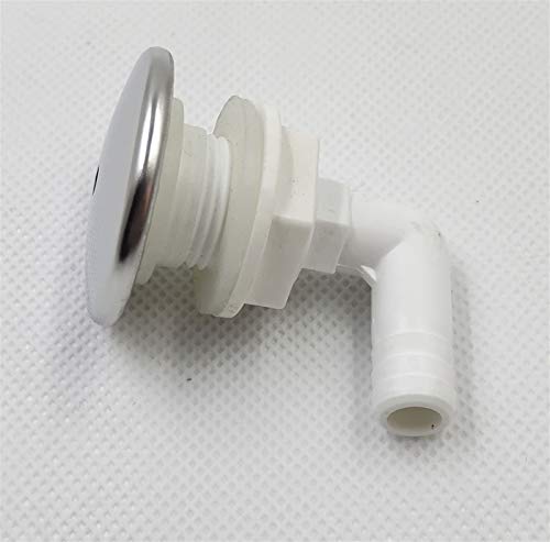 Sankuai 1 UNID BAÑO SPA Acero Inoxidable Conexión de Acero al Aire Libre, Boquilla de soplador de bañera de hidromasaje 60-15