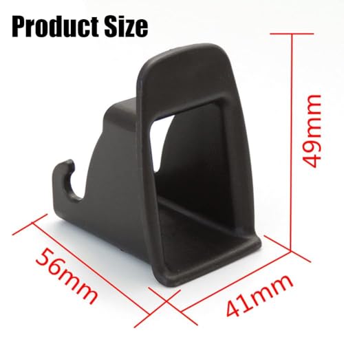 Isofix Einführhilfe, Isofix-Schnittstelle, 2 Stücke Befestigungssysteme für Autositze, Universal Kindersitzhalterung, Unviersal Befestigungssysteme für Autositze für ISOFIX-Gürtelverbinder