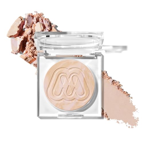 Morphe Cloudlight Soft Glow Veil Finishing Powder - Sheer Weightless Pressed Face Powder with Light-Reflecting Glow - Makeup Setting Formula for Radiant Complexion Finish - Dawn (0.28 oz)