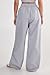 Nasty Gal Cotton Stripe Boxer Tab Wide Leg Pants Blue