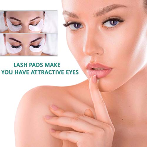 50 Pairs Under Eye Pads, Lint Free Lash Extension Eye Gel Patches for Beauty Salon False Eyelash Ext