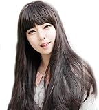 ロング ストレート フルウィッグ 前