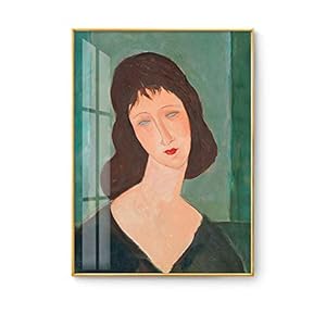 Decoratief Canvas Wandversiering Senior Canvas Wall Art Retro Vrouw Canvas muur Artwork Framed Ready to Hang voor…