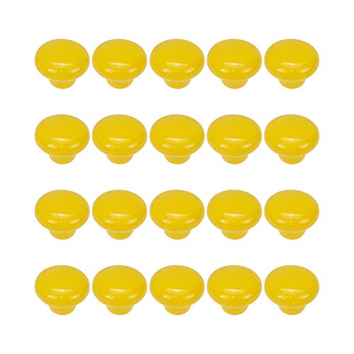 Add a Splash of Color to Your Kitchen with Yellow Knobs