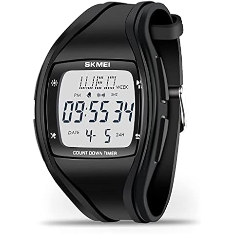CakCity Mens Digital Sport Watches for Men Wrist Watches with Alarm Stopwatch Waterproof Cover