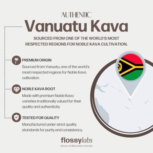 Flossy Labs Calm Night Kava Kava Capsules