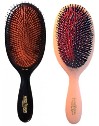 Mason Pearson BN1 Populair Bristle & Nylon Schwarz Cover