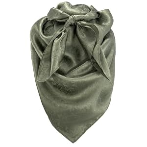 Wild Rag Western Bandana Scarf 100% Silk 35″ Jacquard | 100% silk