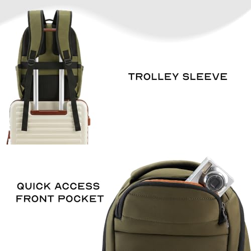 Image of ASSEMBLY Float Travel Backpack for Men & Women - 25 Liters | Water-Resistant Premium Polyester Backpack with Padded Laptop Compartment (fits upto 15.6 inches) | Lightweight Travel Bag