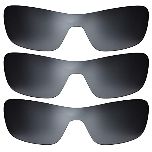 Verres polarisés Oakleys Turbine Rotor Noir lot de 3 pour lunettes de soleil de sport