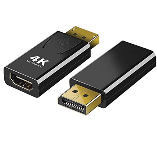 WLGQ 4K Displayport to HDMI Adapter DP Male to HD Female