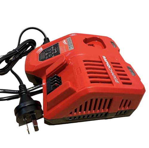 Milwaukee M12-18C M12-M18C Multi Fast Charger, 230 - 240 V, One Size, 50/60 Hz, 90 W