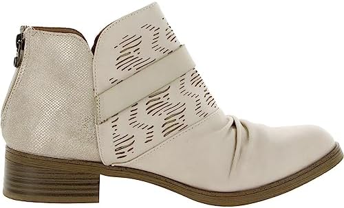Blowfish Malibu Women's Valari Ankle Boot, Clud LocSherf/RollerRep/Whtsan, 7 | Image 2