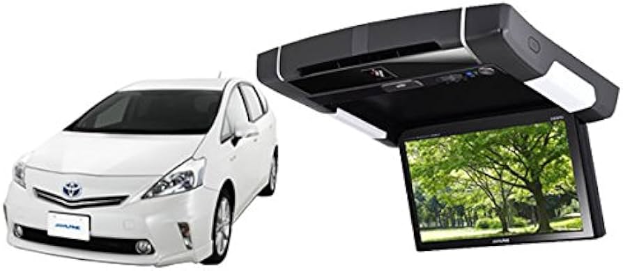 クール蟹 ALPINE PXH9S-R-B プリウスα用取付キット セット Amazon | 9型PXH9S-R-B+KTX-Y409VGプリウスα専用取付キットセット