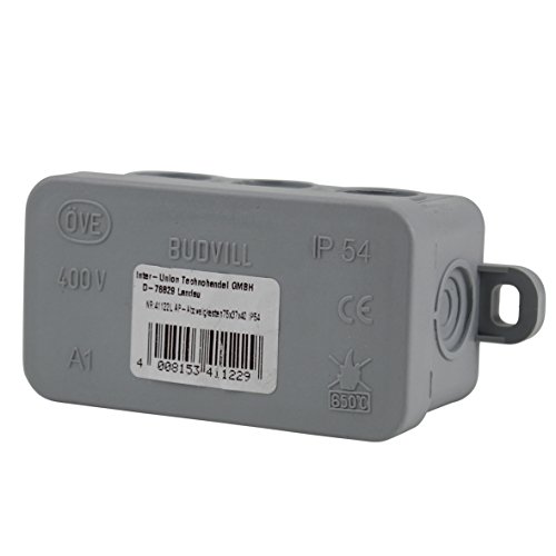 Sonstige AP-FR Abzweigkasten und Deckel (IP54 75 x 37 x 40 mm, 1 Stück) grau, 41122L