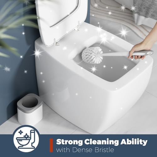 Save 39% on 2-Pack Toilet Brush Set with Holder - Now $7.98