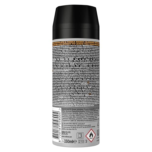 Miniatura 3 de Axe Desodorante para Hombre Antitranspirante Dark Temptation 150ml - Pack de 6 - Aerosol - Fresco