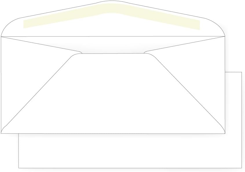 #11 Regular Envelope - 24# White Wove (4 1/2 x 10 3/8) - Commercial Envelope Series (Box of 500)