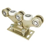 ZAB-S Laufwagen (Code:WR-8M-80/4) Laufrolle Profilmaße:80x80x4 Gartentor Schiebetor Rolltor (WR-8M-80/4)