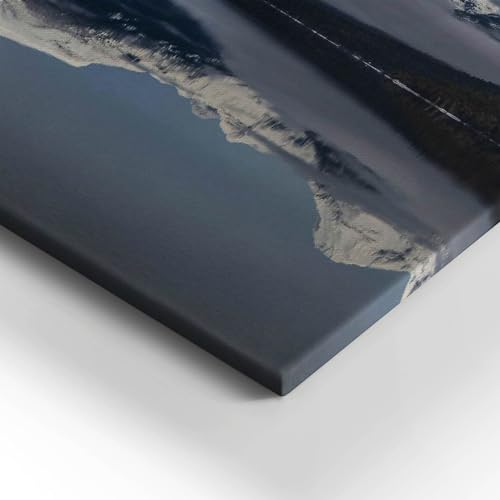 Murale d'art impression sur toile paysage de montagne de qualite
