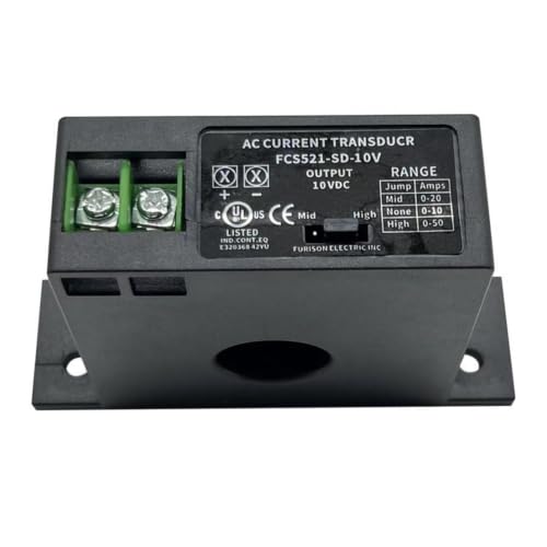 Transductores de potencia CC y CA transmisor cerrado con salida 10V para protector sobrecarga 1