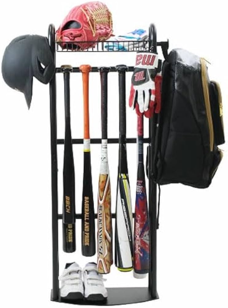Amazon | 野球 バット＆野球ギアスタンド 10本用 バットスタンド
