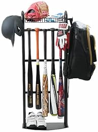 「早い者勝ち！！」バットスタンド＆ラック 10本バット収納可能 Amazon | 野球 バット＆野球ギアスタンド 10本用 バットスタンド