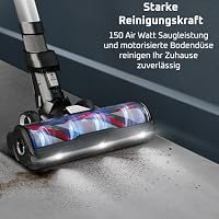 Rowenta X-Force Flex 13.60, kabelloser Akku-Staubsauger, Allergiker-Modell, Tiefe Reinigungskraft, Flex-Gelenk, 150 Air Watt, bis zu 60 Minuten Laufzeit, Made in France, RH9A36WV – Ansicht 6