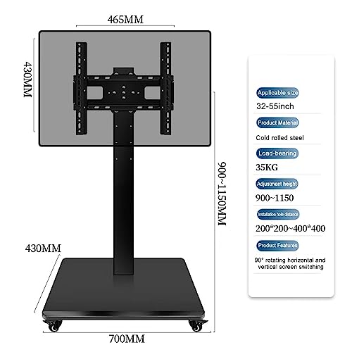 Soporte móvil ajustable para TV 32-55 pulgadas miniatura 2