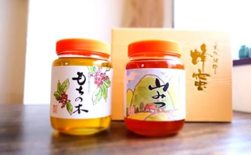 はちみつ 福岡県 特産 天然 国産 純はちみつ 各1kg もちのき&やまみつ ハチミツ 蜂蜜
