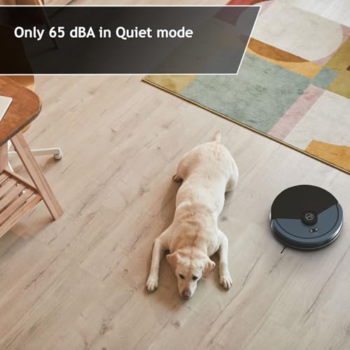 HG4 HYDRO Robot Vacuum & Mopping Cleaner, Up to 4000Pa Suction, Laser Navigation, Wi-Fi, Charging Base with Automatic Return, Obstacle Sensor, Customisable Home Map [HG430H]