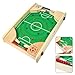 I'm Flipkick: Wooden Tabletop Football/Soccer Pinball Games, Indoor Portable Sport Table Board for Kids and Family