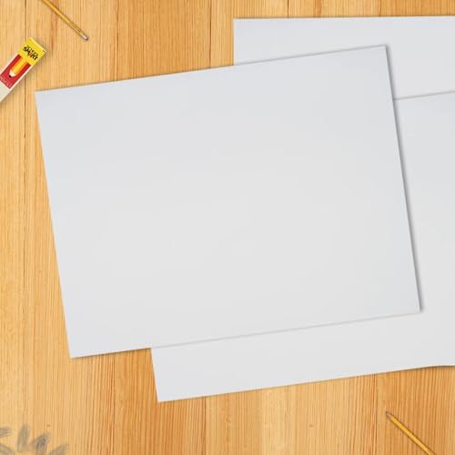 school smart railroad poster board paper 22 x 28 inches 6-ply white pack of 100