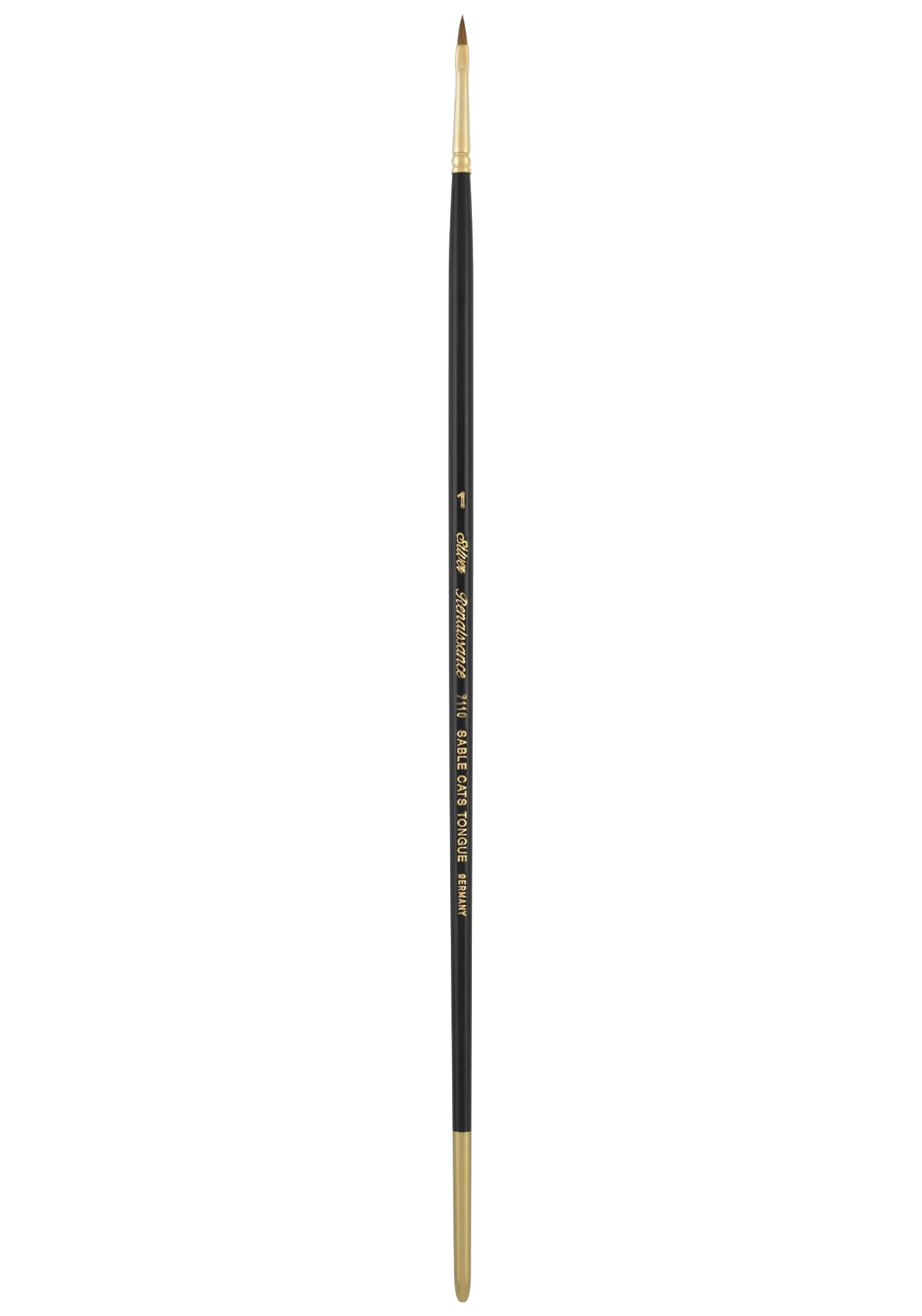Silver Brush Limited Renaissance Cats Tongue Oil Paintbrush, Size 1