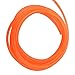 Polyurethane Belt Lathe Belt Industrial Conveyor Belt O Type Belt Polyurethane Round Belt Orange Glossy Circular Pu Lathe Drive Belt Circle Round O Belts (#6)