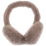 Cache-oreilles pour femmes - fabriqué en matériau souple, ce cache-oreilles pour femmes est en fourrure, confortable et respirant, vous permet d'avoir de la chaleur lors d'activités de plein air par temps froid, cache-oreilles pour femmes