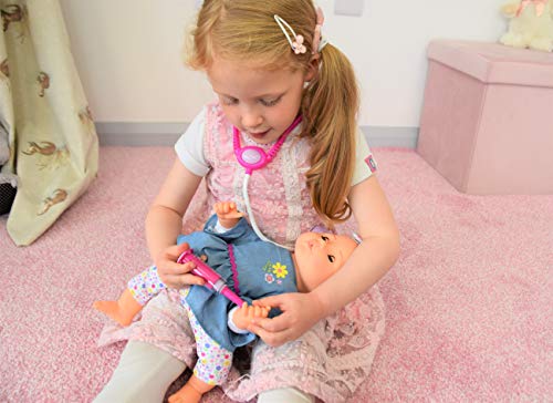 KOOKAMUNGA KIDS 16” Baby Doll with Doctor Kit, 16950 - Thumbnail 5