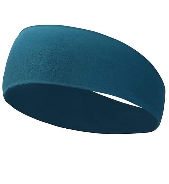 Running Headbands for Men Sweatbands Sports Sweat Bands Mens Workout Thin Fitness Gym Yoga Headband Men - Athletic Headbands Men Cycling Sweat Band, (Peacock) (B0CCSNBD5G) Amazon Price History, Amazon Price Tracker