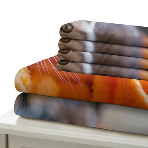 Housse de couette hérisson microfibre fermeture éclair parure de lit infroissable 200x200 - 7