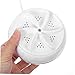 Imagen de GETAJGHSD Lavadora Portátil Usb Para Calcetines y Ropa Interior Mini Máquina Compacta Con Rotación Bidireccional Temporizador Inteligente y Succión Estable Para Uso Dormitorio y Viajes