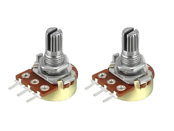 SP Electron B10K ohm Potentiometer, Single Variable Resistor (Round) (Pack of 2) (B0CPVW2B8D) Amazon Price History, Amazon Price Tracker