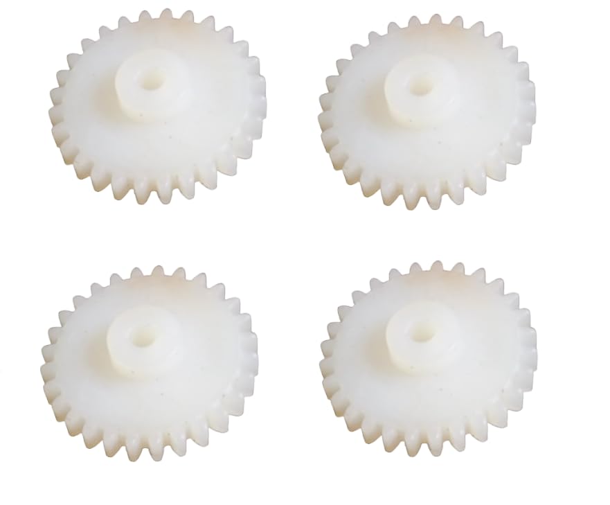 ABS 4 Pcs Plastic Nylone Spur DC Motor Gear 24mm Diameter 28 Teeth 3mm Hole .8 Modulus DIY Electronic Industrial Mechanical Science School Exhibition Project Making Kit Building Accessories Components (B0CL2CXS1X) Amazon Price History, Amazon Price Tracker