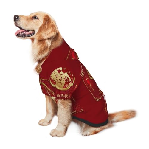 Sudadera con capucha para perro XXL year of the horse miniatura 5