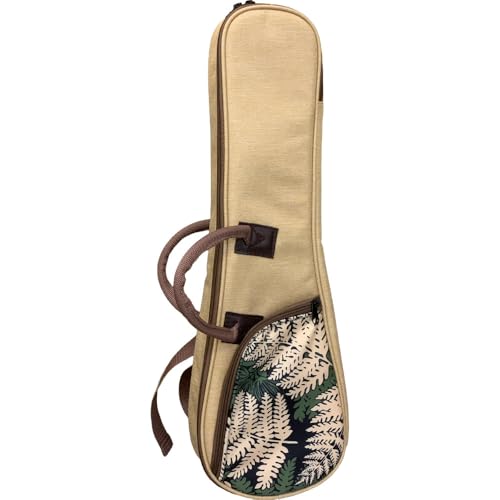 IJX ENpP[X nCAt@ubN O[ ORCAS Case Cute Hawaiian Fabric Soprano Ukulele (OUCU-1 HAP/KHA \vm)