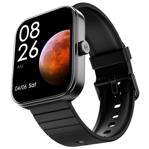 Image of Noise ColorFit Pulse 3 with 1.96 inch Biggest Display Bluetooth Calling Smart Watch, Premium Build, Auto Sport Detection & 170+ Watch Faces Smartwatch for Men & Women (Jet Black)