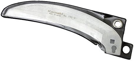 Kishimoto Agricultural Tools Mfg. Mangaki Replacement Blade Type Crescent Sickle Blade 7.7 inches (195 mm) image 2